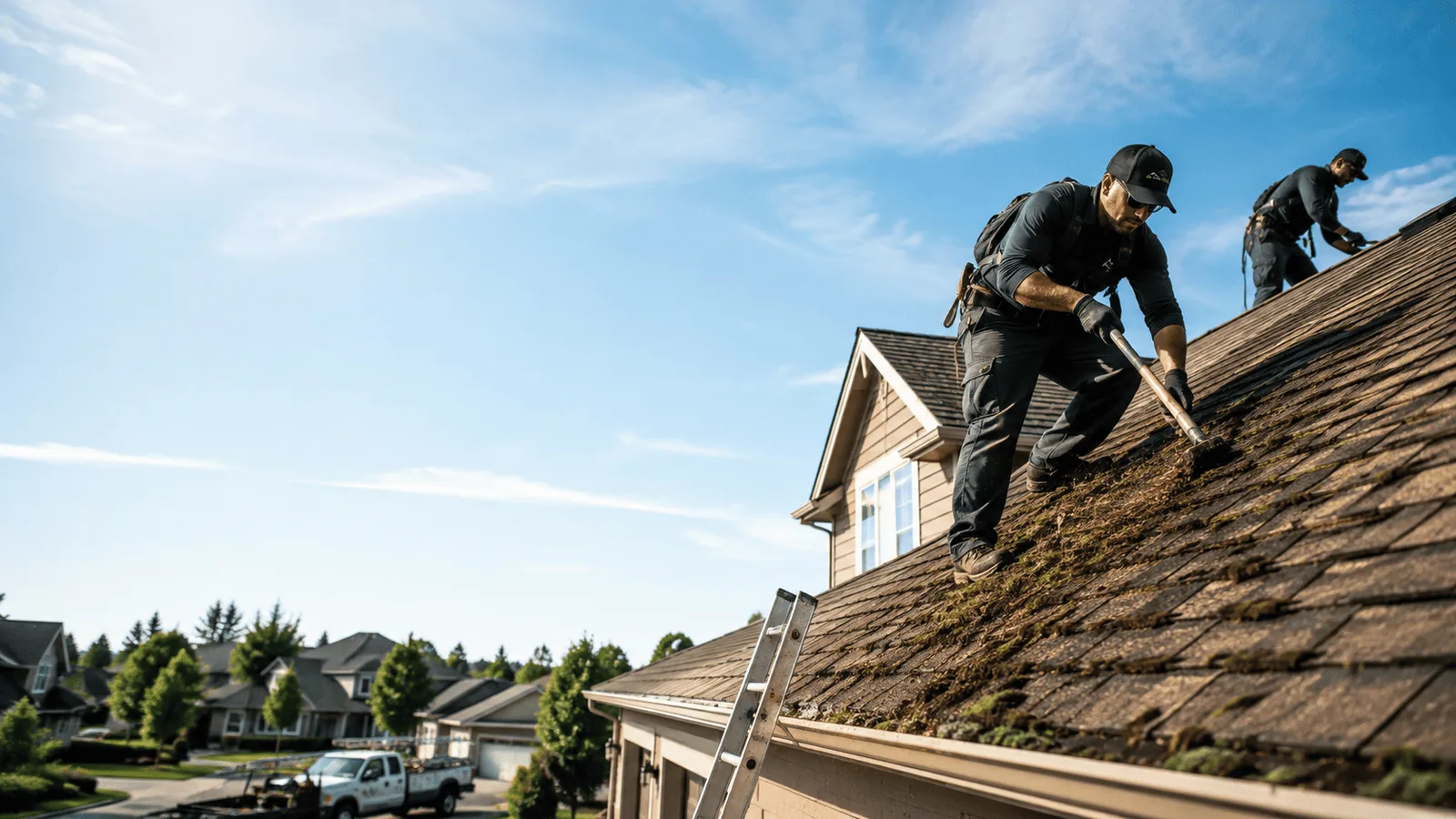 Roof Moss Removal in Kingman, IN near me